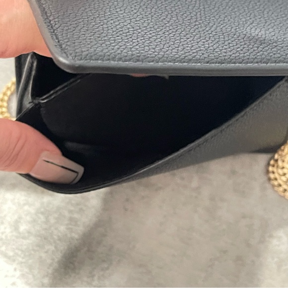 Mini Black Bag | Featuring gold accent chain - Picture 9 of 16